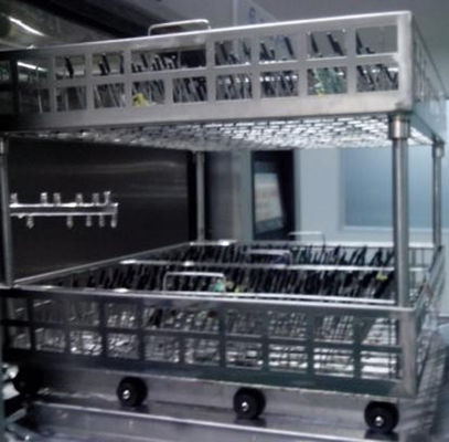PLC SUS304 Mesin Pembersih Papan PCB Dengan Sistem Pengeringan Udara Panas