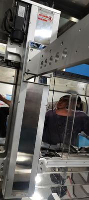 0.3Mpa-0.6Mpa Mesin pembersih keranjang tahan korosi dengan semprotan