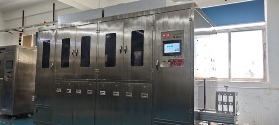 1-10 rpm Mesin Cuci Keranjang Otomatis, Peralatan Pembersih Keranjang Industri yang Stabil