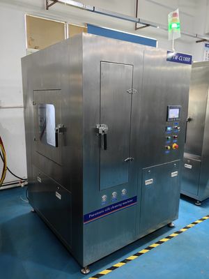 80L 35KW Mesin pembersih layar otomatis Stabil untuk papan cetak yang salah