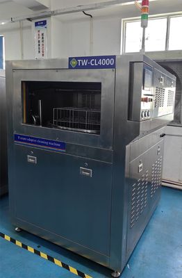 Mesin pembersih fluks pallet yang stabil CE, pembersih solder gelombang otomatis praktis