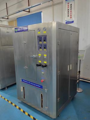 Pneumatic Stencil Washer Praktis, Stabil Printing Screen Cleaning Equipment