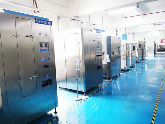 Mesin pembersih layar otomatis bermotor Multipurpose Praktis