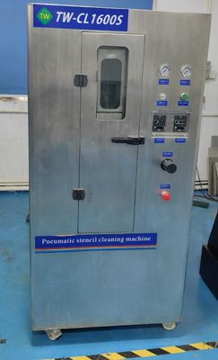 Pneumatic Stencil Cleaning Machine 42L Bahan baja tahan karat