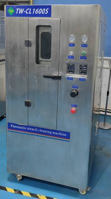 0.45-0.7Mpa Pneumatic Stencil Cleaner, Korosi tahan stencil Washer